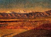 Albert Bierstadt The Grand Tetons USA oil painting artist